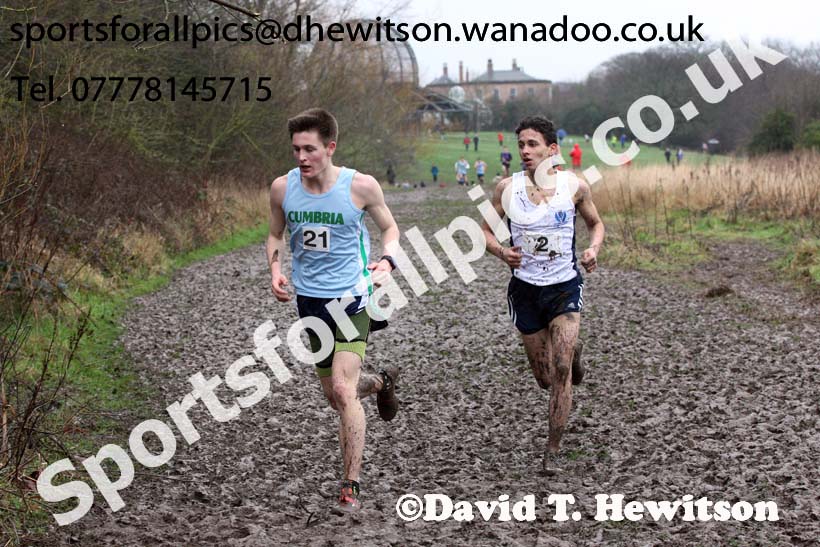 Senior boys Northern Inter Counties Schools Cross Country, Stockton. Photo: David T. Hewitson/Sports for All Pics
